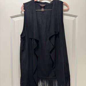 Fringe Suede Vest